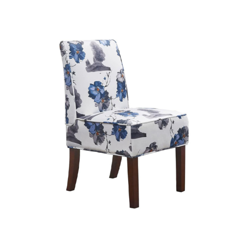 Traditional Fabric Accent Chair